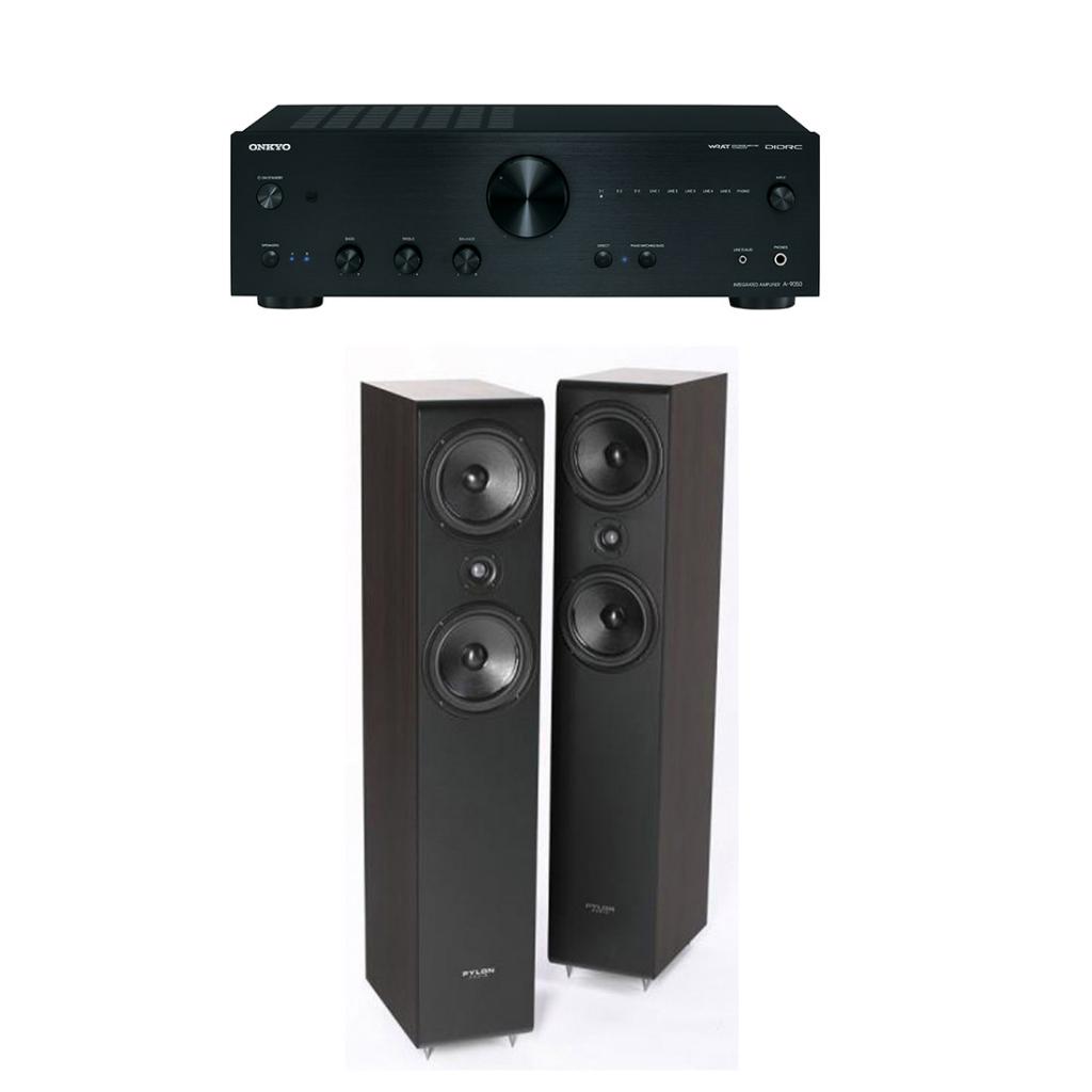 Pachet Amplificator Integrat Onkyo A-9050 + Boxe Pylon Audio Opal 23