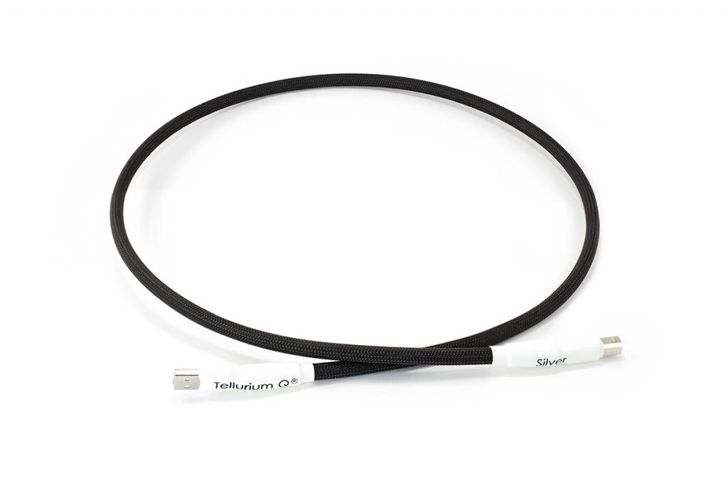 Cablu USB A-B Tellurium Q Silver 2 metri avmall imagine noua