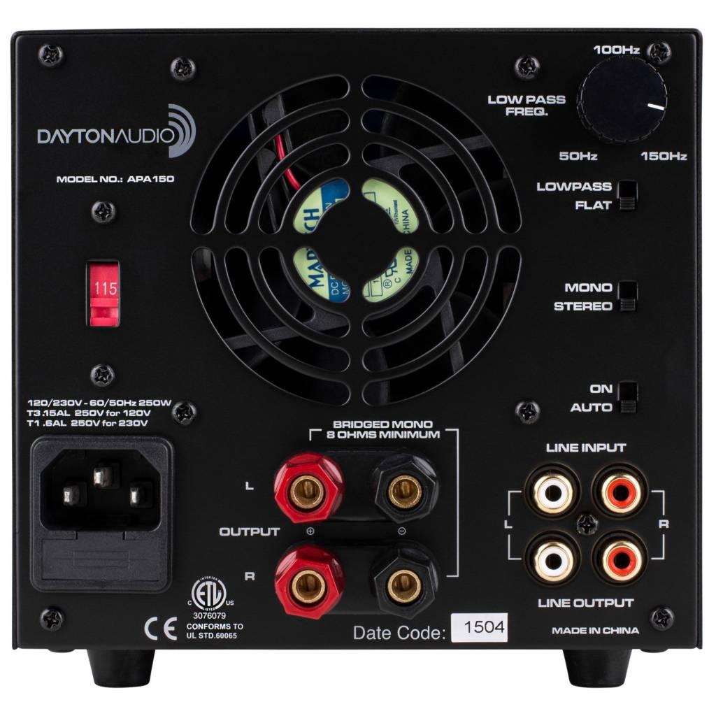 Amplificator Integrat Dayton Audio APA150 avmall imagine noua