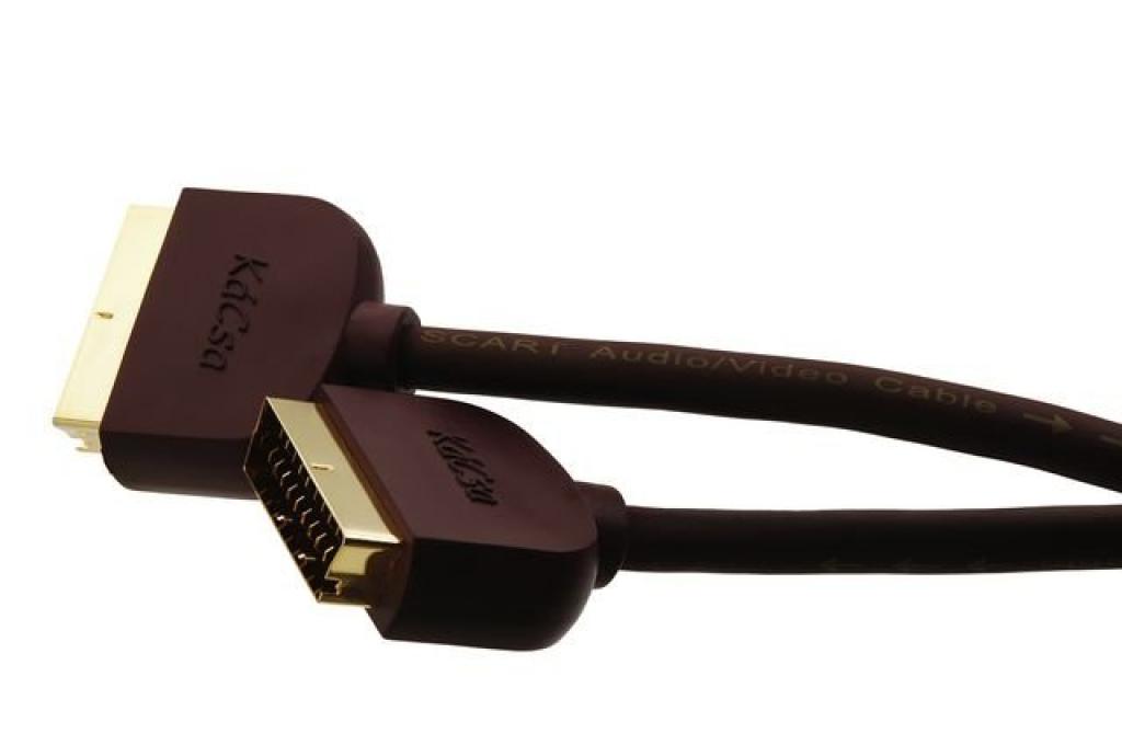 Cablu Video Scart KaCsa Audio KCB-SC50 5 metri geekmall.ro imagine noua tecomm.ro