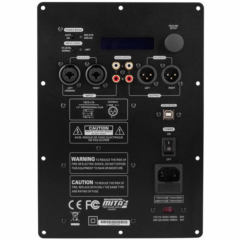 Modul Amplificator Subwoofer Dayton Audio SPA500DSP 500W avmall.ro imagine noua 2022