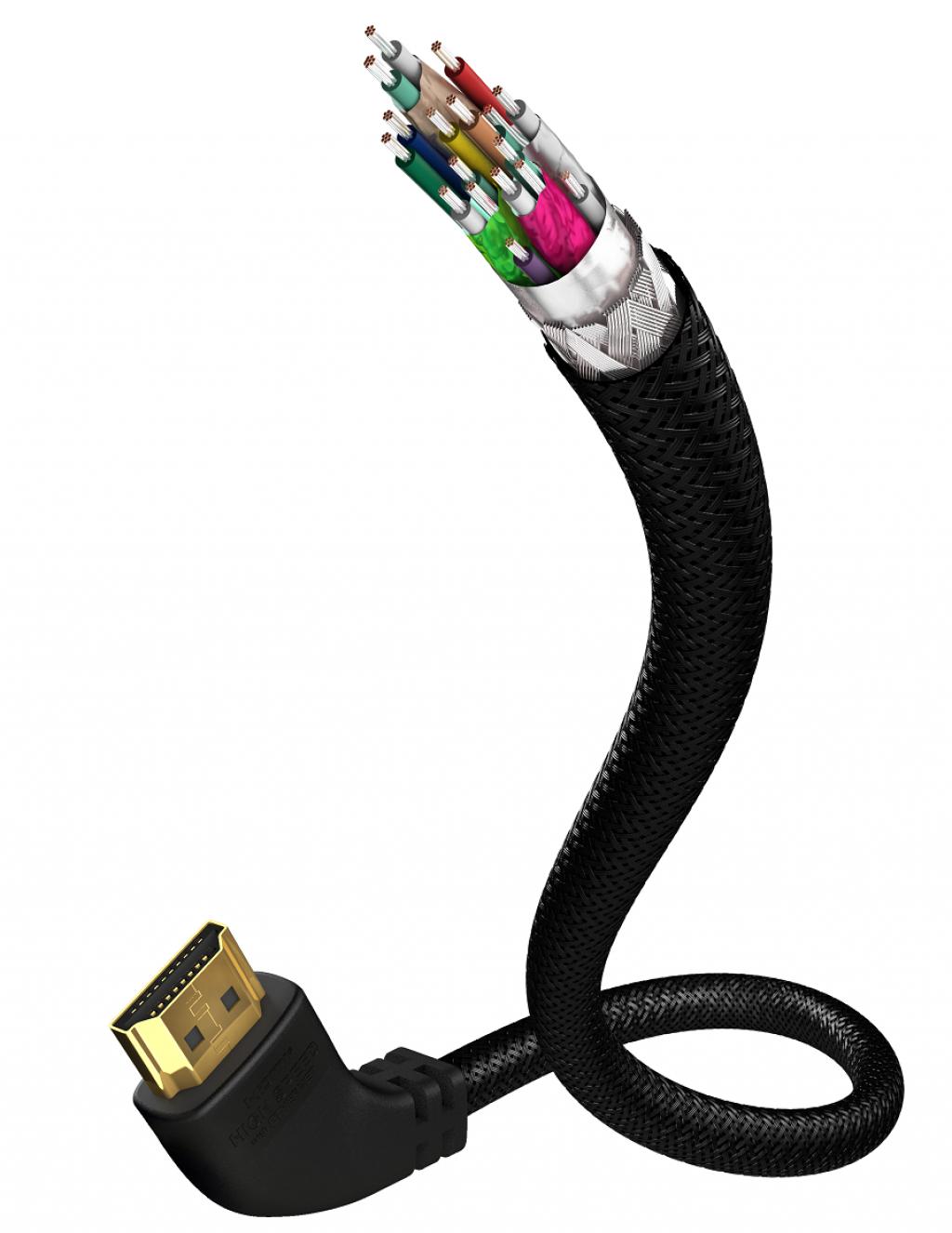 Cablu HDMI Eagle Deluxe 90 grade 3.2 metri Eagle Cable imagine noua tecomm.ro