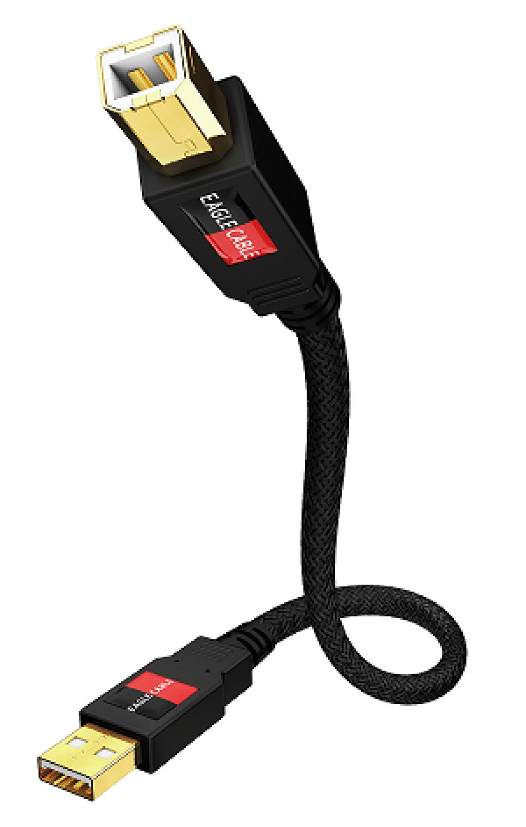 Cablu USB 2.0 A-B Eagle Deluxe 3.2 metri avmall.ro imagine noua 2022