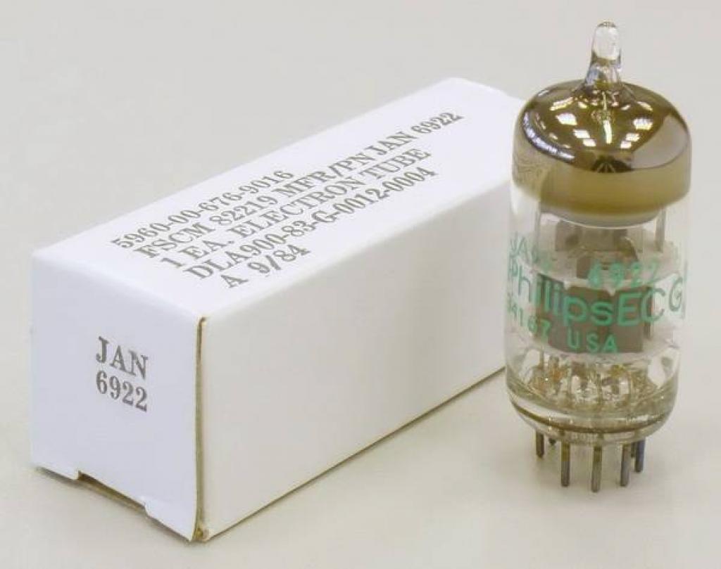 Lampa ( Tub ) Dubla Trioda JAN-Philips 6922 / E88CC / CCa / 7308 avmall imagine noua