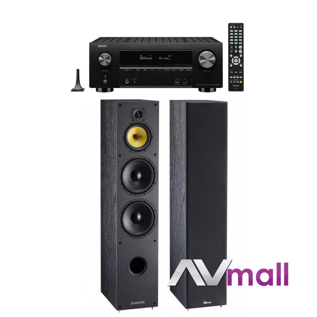Pachet Receiver AV Denon AVR-X3500H + Boxe Davis Acoustics Dhavani