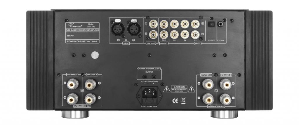 Amplificator Integrat Hybrid Vincent SV-700 Negru avmall imagine noua