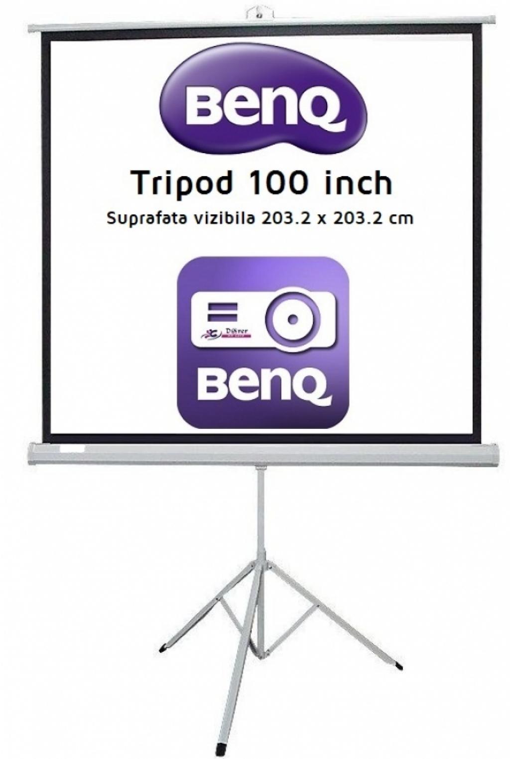 Ecran Proiectie Videoproiector BenQ 113 inch 5J.BQT11.113 avmall imagine noua
