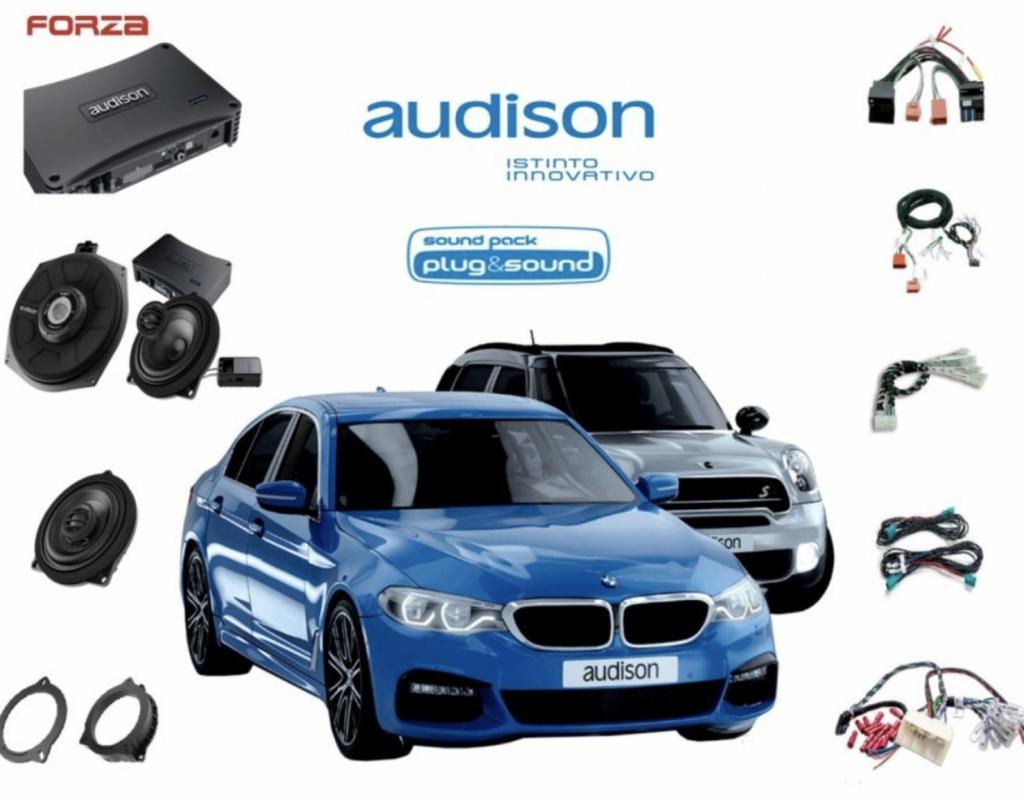 Pachet Plug-Play Audison dedicat BMW AP F 8.9 BIT Audison imagine noua 2022