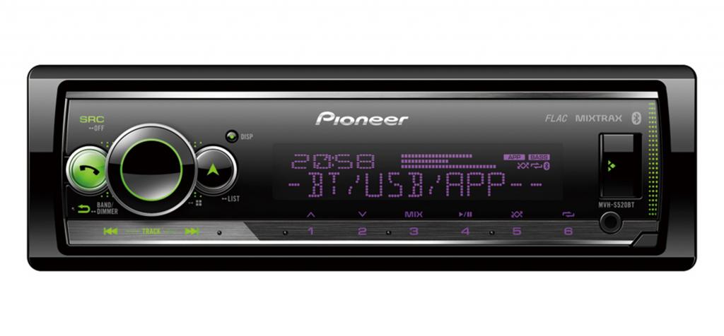 Player Auto Pioneer MVH-S520BT avmall.ro imagine noua 2022