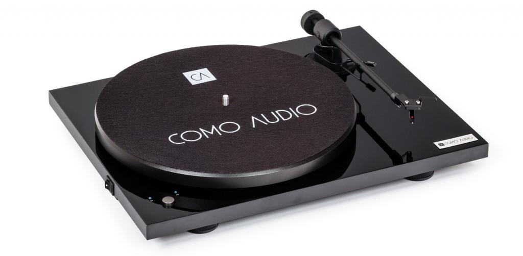Pick-Up COMO Audio Turntable BT Negru Lucios avmall.ro imagine noua 2022