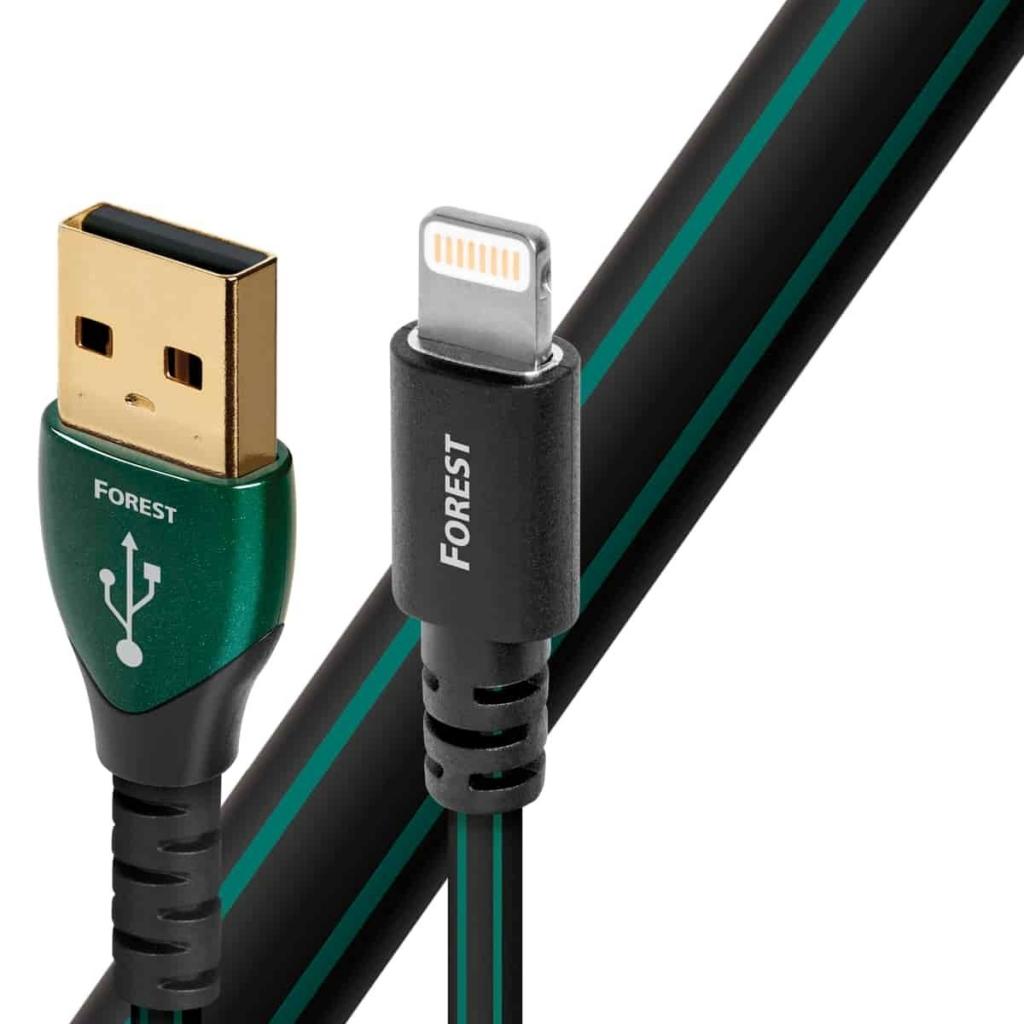 Cablu Lightning-USB AudioQuest Forest 1.5m AudioQuest imagine noua 2022