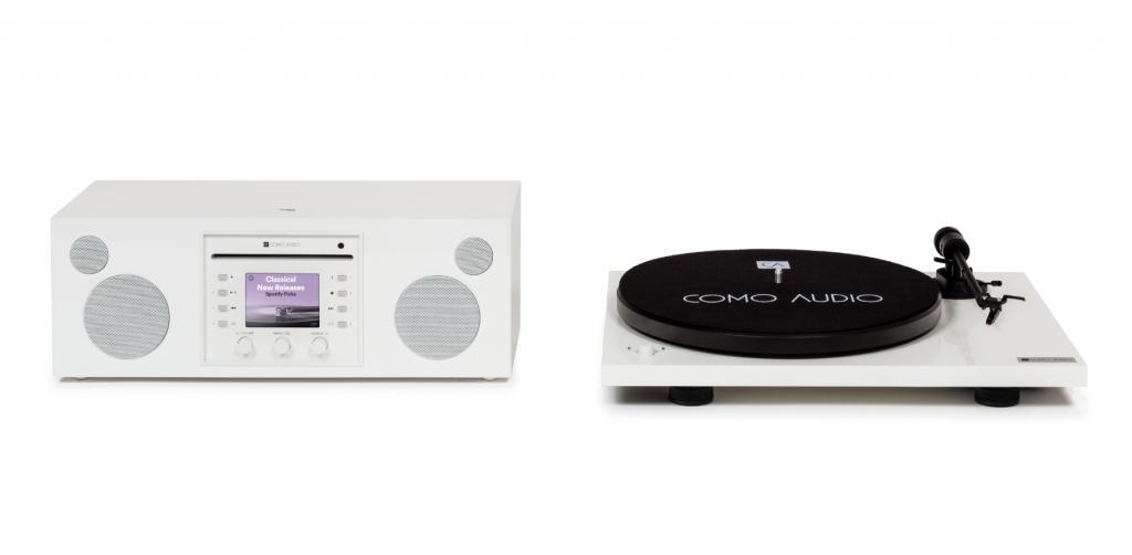 Pachet Pick-Up COMO Audio Turntable BT Alb + Boxa Activa COMO Audio Musica Alb avmall.ro imagine noua 2022