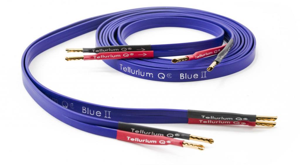 Cablu de Boxe Tellurium Q Blue II 2 x 2.0m avmall.ro imagine noua 2022