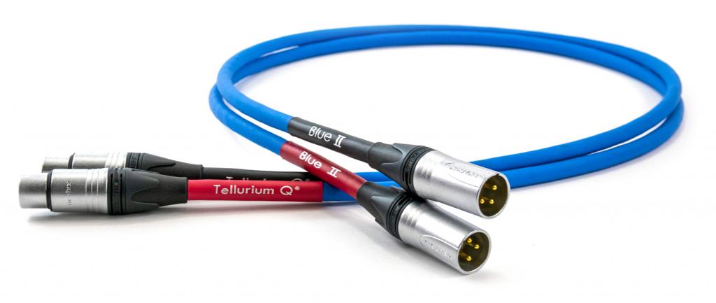 Cablu Interconect Tellurium Q Blue II XLR 1 metru avmall imagine noua