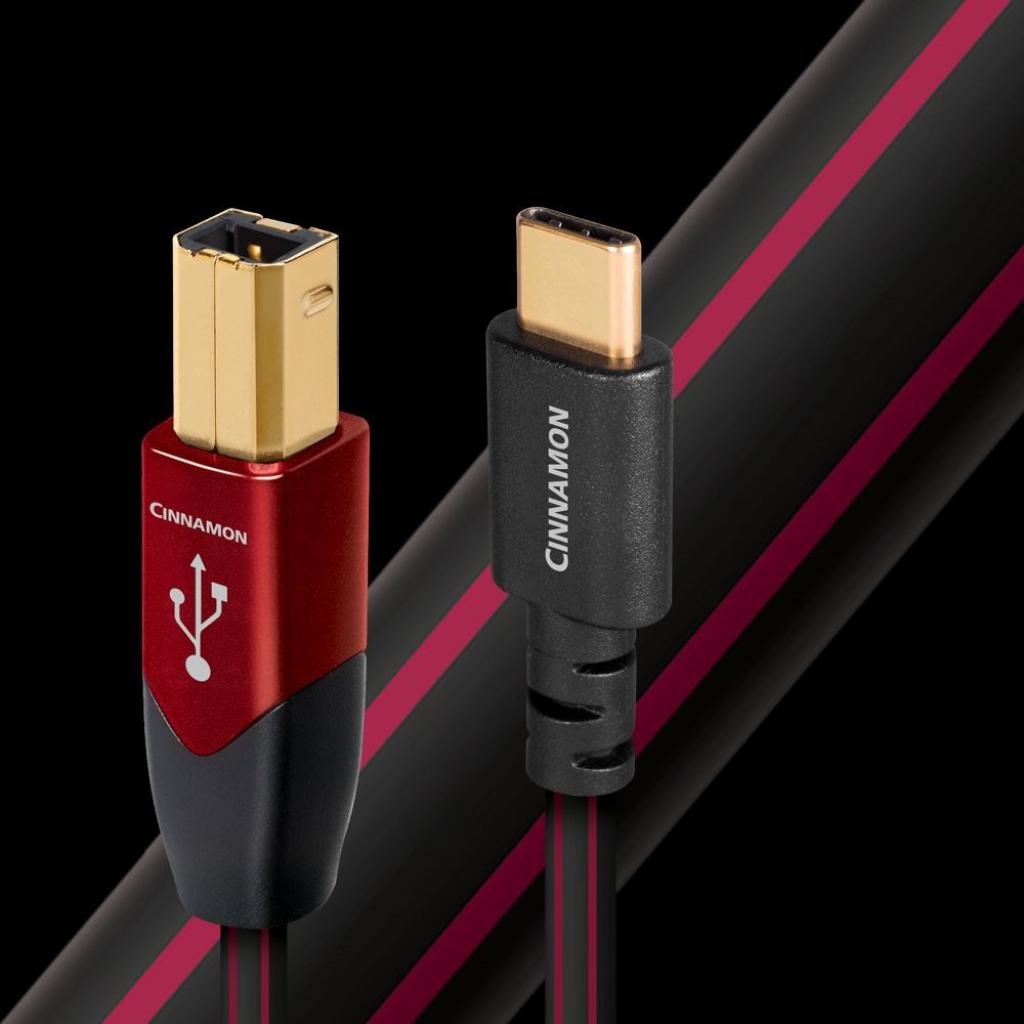 USB B to C – Cinnamon 0.75m AudioQuest imagine noua 2022