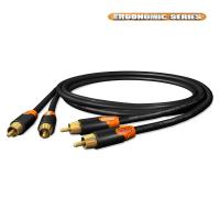 Cablu Interconect RCA Hicon HIE-C2C2 0.75 Metri