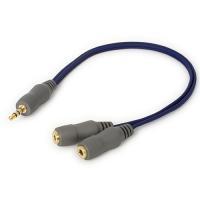 Cablu Jack 3.5mm - 2 x Jack 3.5mm TechLink Wires NX (10m)